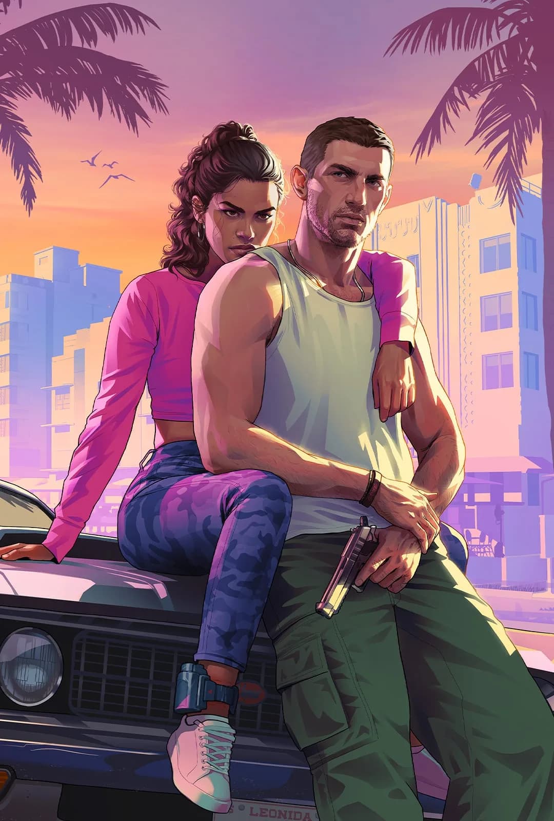 Кадр из трейлера GTA 6